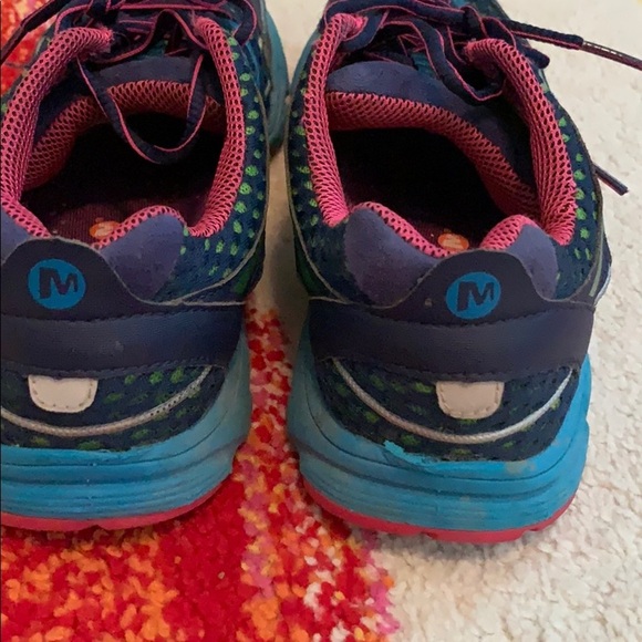 Merrell blue depths running shoes size 7 - Picture 4 of 7